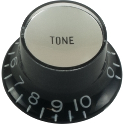 Top hat knob, Tone Gibson style black