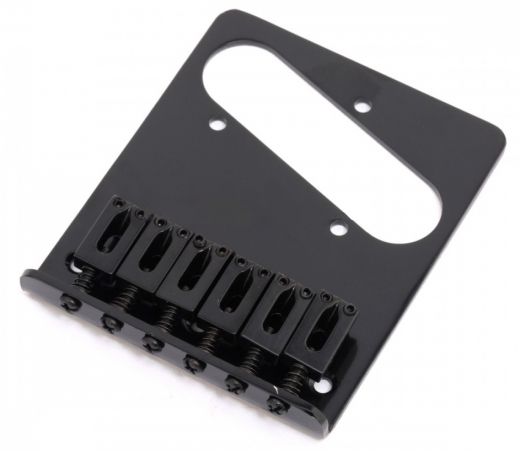 bridge for Telecaster modern style, black