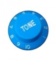 bouton de Strat, tone bleu