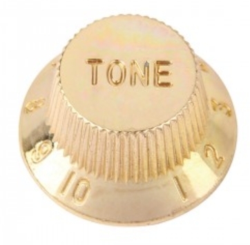 Strat Tone knob, gold