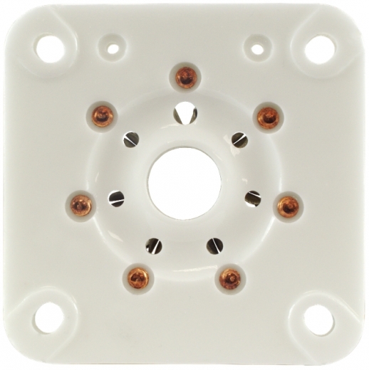 7 pin septar tube socket, ceramic, 6C33C, 6C33