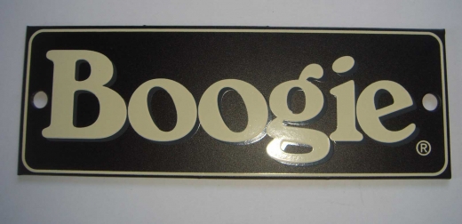 Mesa Boogie Mark I Reissue amp & cab plaque