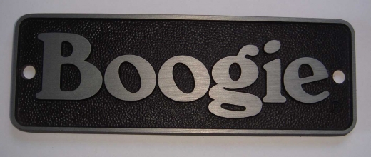 Mesa Boogie Combo Mark IV Head plaque