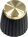 Marshall Potiknopf gold cap, push on