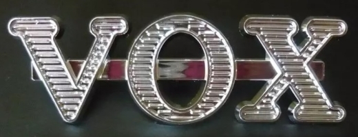 VOX Logo AC10 & AC50 silber