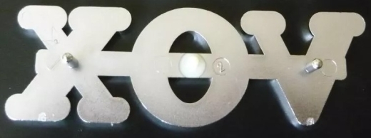 VOX Logo AC10 & AC50 silber