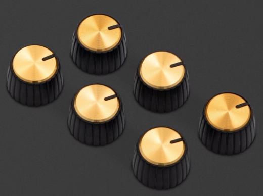Marshall boutons CODE push-on D-Shaft, doré