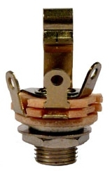 phone jack 1/4 female, shorting type 12A