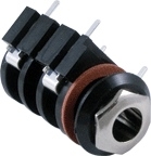 6,3mm Mono Jack, 4 PC mount