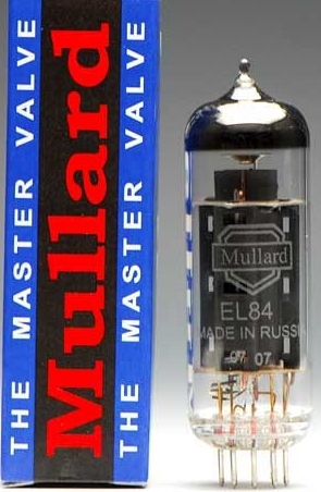 MULLARD EL84 matched pair