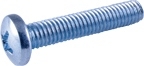 PHILLIPS screw, PAN HEAD, 10/32 x 1, ZINC