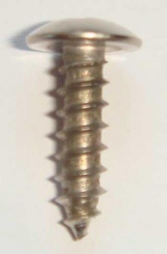 truss head screws 5/8, chrome
