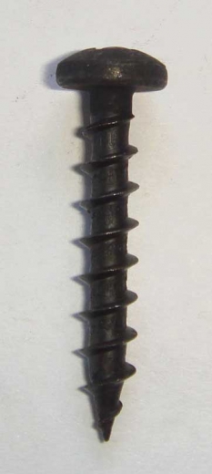 black oxide coating pan head screws 1
