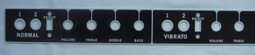 Faceplate fr Fender Twin Reverb