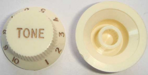 Strat Tone knob, cream