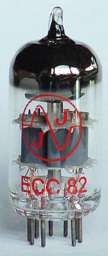 JJ 12AU7 / ECC82 preamp tube