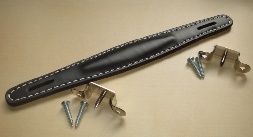 AMPEG style black handle, raised