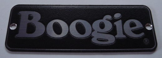 Mesa Boogie logo, nameplate MK IV