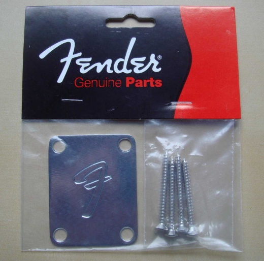 Fender neckplate 70s Vintage F-Logo