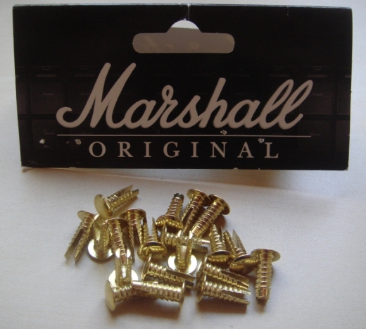 Marshall rivets Pack of 20, gold