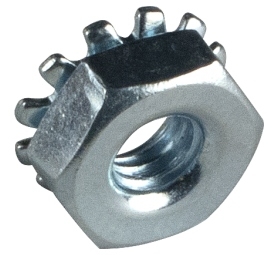 Nut for chassis strap screws