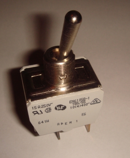 Marshall power interrupteur 250V DPDT