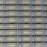 Fender style black, silver & blue Frontbespannstoff