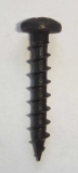 black oxide coating pan head screws 1"