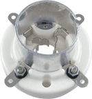 Support de tube céramique 4 pins bayonet pour 300B
