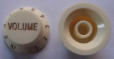 Volume knob, cream