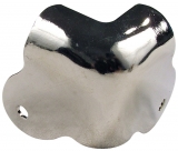 Schutzecke für Verstärker, verchromt, 2-leg Version