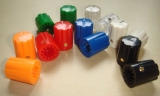 Boutons mixer avec bord festonné