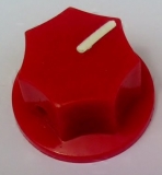 Pointer Knob Classic Small, red