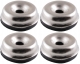 Verstärker Füße, Metall mit Gummieinlage, klein, 4er Set