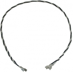 Amp Speaker Cable, Connectors, Twisted Wire, Pair