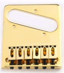 bridge for Telecaster modern style, gold