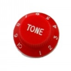 Strat Tone knob, red