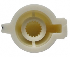 chicken head style Pointeur Bouton mini, blanc, push on