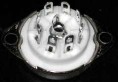 RIMLOCK 8-pin ceramic tube socket