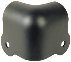 Coins dampli en mtal Fender style 2 jambe, noir