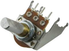 Fender style Potentiometer Snap-in 50K lin, D-Achse