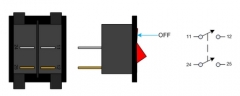 Marshall Lighted power switch for JCM series