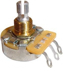 Fender Potentiomtre guitare 250K NO-LOAD, arbre fendu