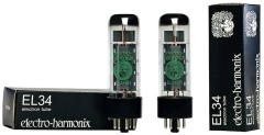 EL34 tubes Electro Harmonix, matched duet