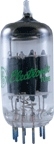 12DW7 / 7247 tube, dual triode - GE