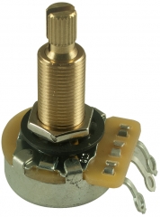 Gitarren Potentiometer CTS 500K log, langes Gewinde