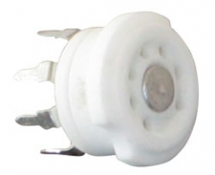 7 pin tube socket, ceramic