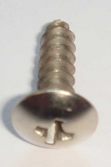 truss head screws 5/8, chrome