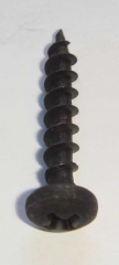 black oxide coating pan head screws 1