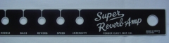 faceplate / front panel for Super Reverb blackface